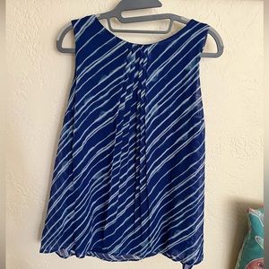 Electric Blue Sleeveless Top